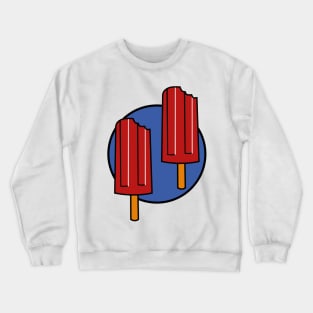 Ice cream flat design Crewneck Sweatshirt